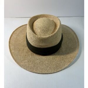 Beaver Hats Boater Hat Wide Brim Small/Medium straw beach hat